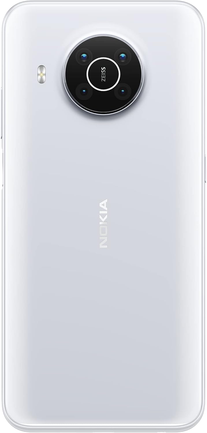 Nokia X10 Dual-SIM 64GB ROM + 6GB RAM (GSM Only | No CDMA) Factory Unlocked 5G Smart Phone (Snow) - International Version