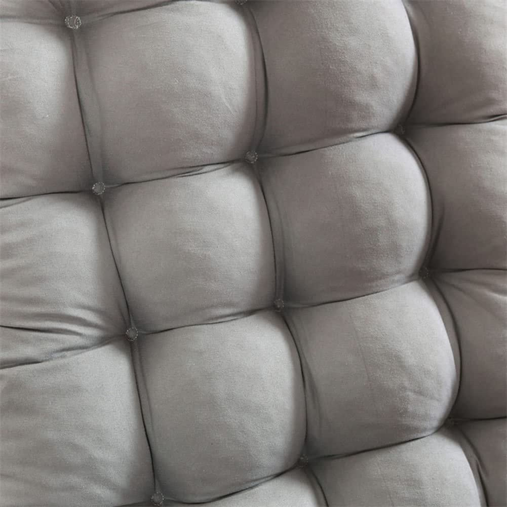 Cuscino per Sdraio Lettino Universale Cuscino Imbottito per Sedia a Sdraio Relax Materassino Rettangolare per Sdraio Automatica,Cammello,48X158CM