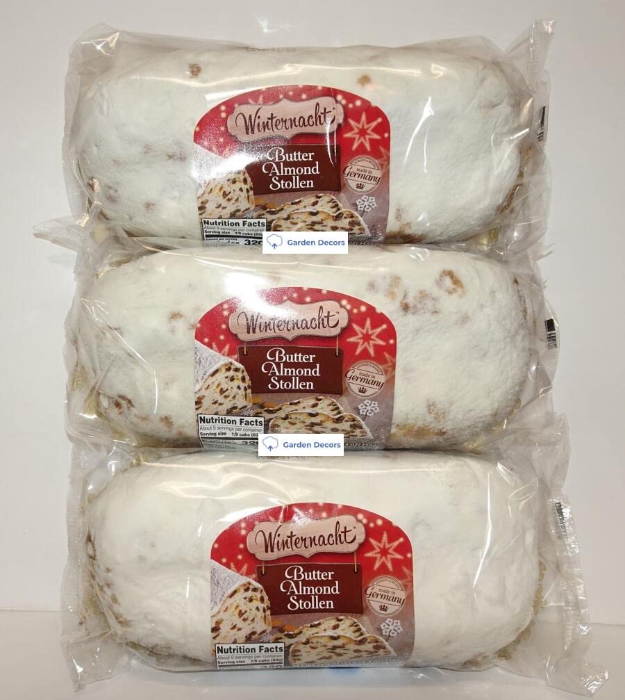 Winternacht German Stollen Butter Almond 26.4oz 750g (3