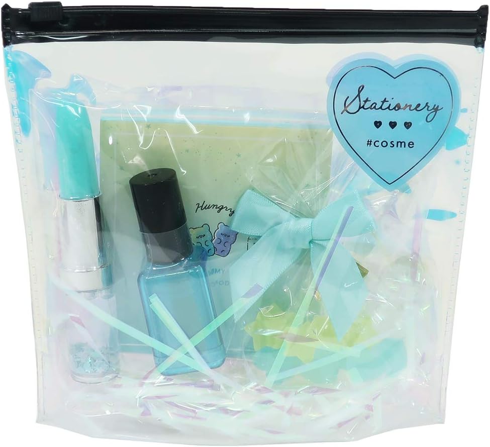 Amazon Co Jp 文房具セット コスメティック ステーショナリー ギフトセット ミント 文房具 オフィス用品