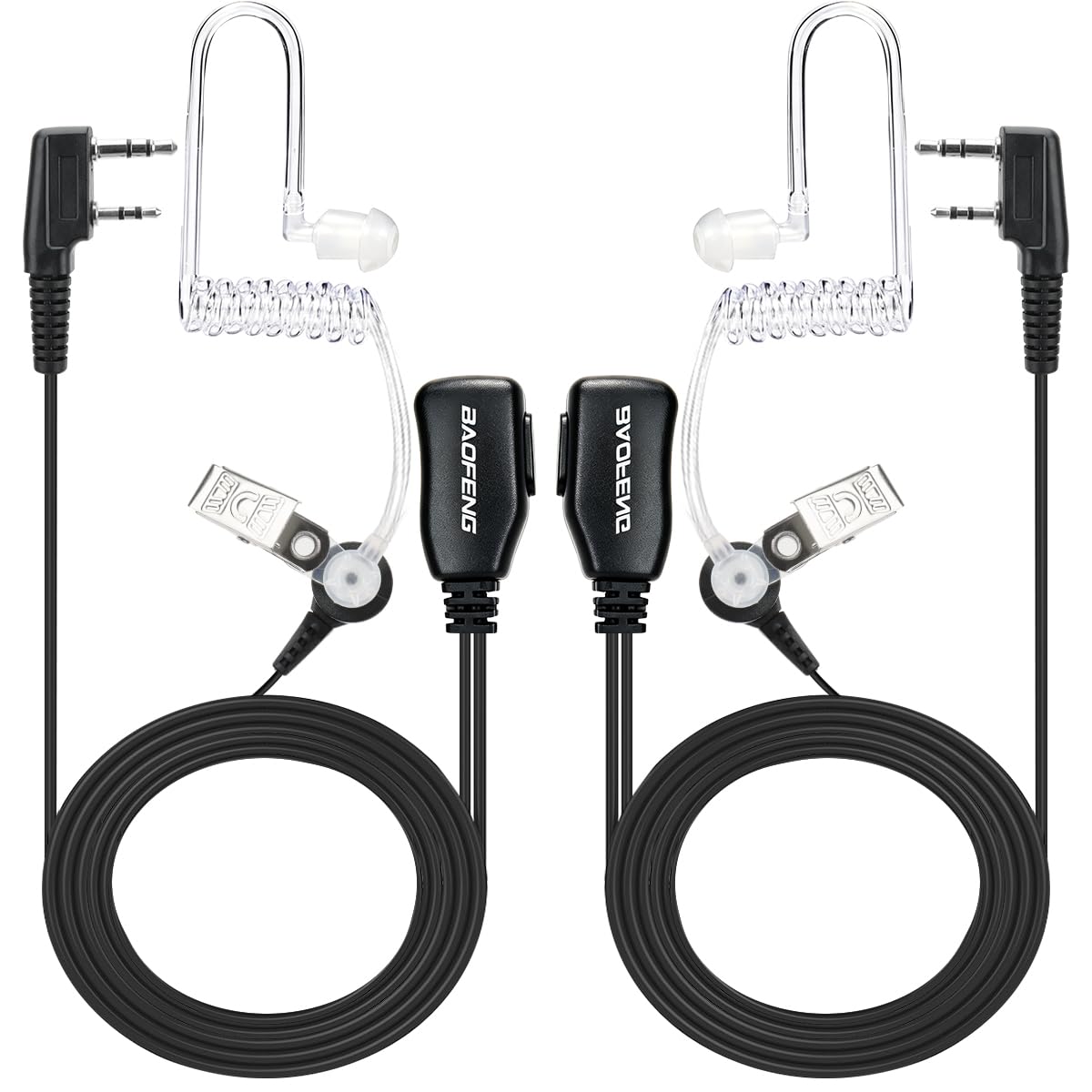 Photo 1 of BAOFENG Walkie Talkie Earpiece 2-Pin Headset (2 Pack)