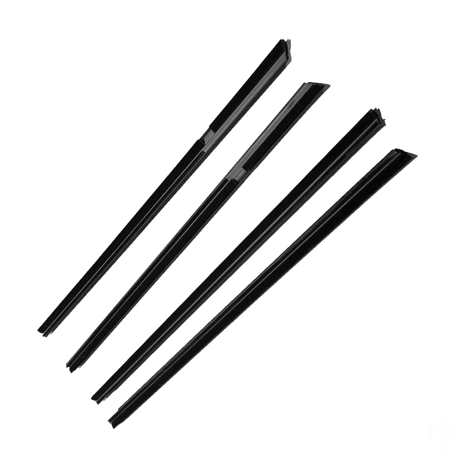 Window Locking Gasket for Insight 2010-2014 Outside Window Moulding Weatherstrip 4PCS