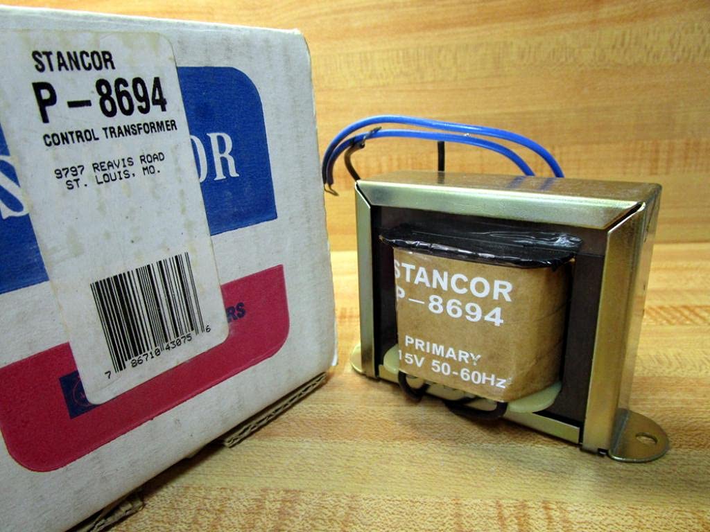 Stancor P-8694 Transformer; Chassis; Pri:115V; Sec:24V; Sec:2A; Lead; 50/60Hz; 4In.In.W; 2.63In.In.H; 2I