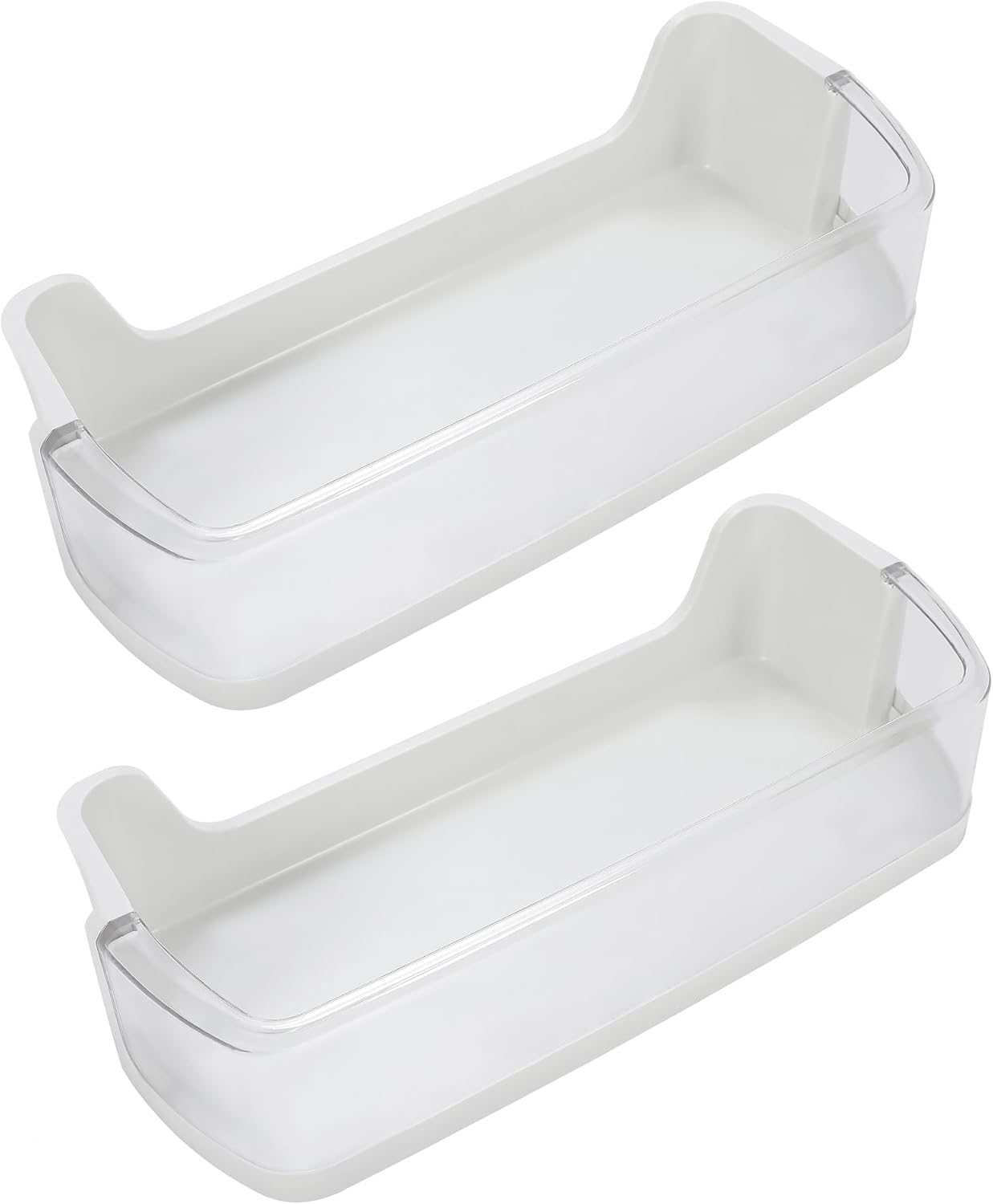 Kojem 2 Pcs DA97-08348A Right(Middle) Refrigerator Door Shelf Basket Bin Compatible with Samsung Refrigerator RS25H5111BC RS25H5111SR AP4578465 DA63-05215A 2051360 PS4175772 Replacement White