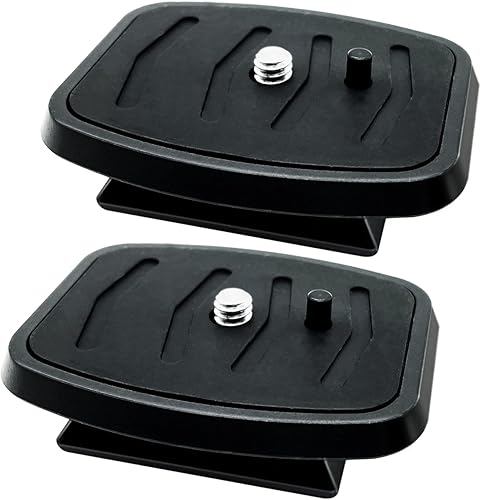 Miniatura 1 de Paquete de 2 adaptadores de montaje para cámara de trípode de liberación rápida de 1.693 in, repuesto para Torjim AX60 de 60 pulgadas, montaje de