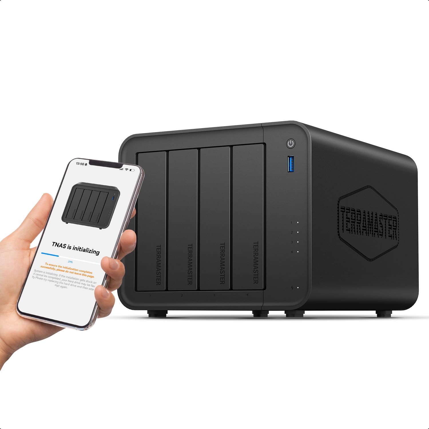 Amazon.co.jp: TERRAMASTER F4-425 4ベイNASストレージ – Intel x86