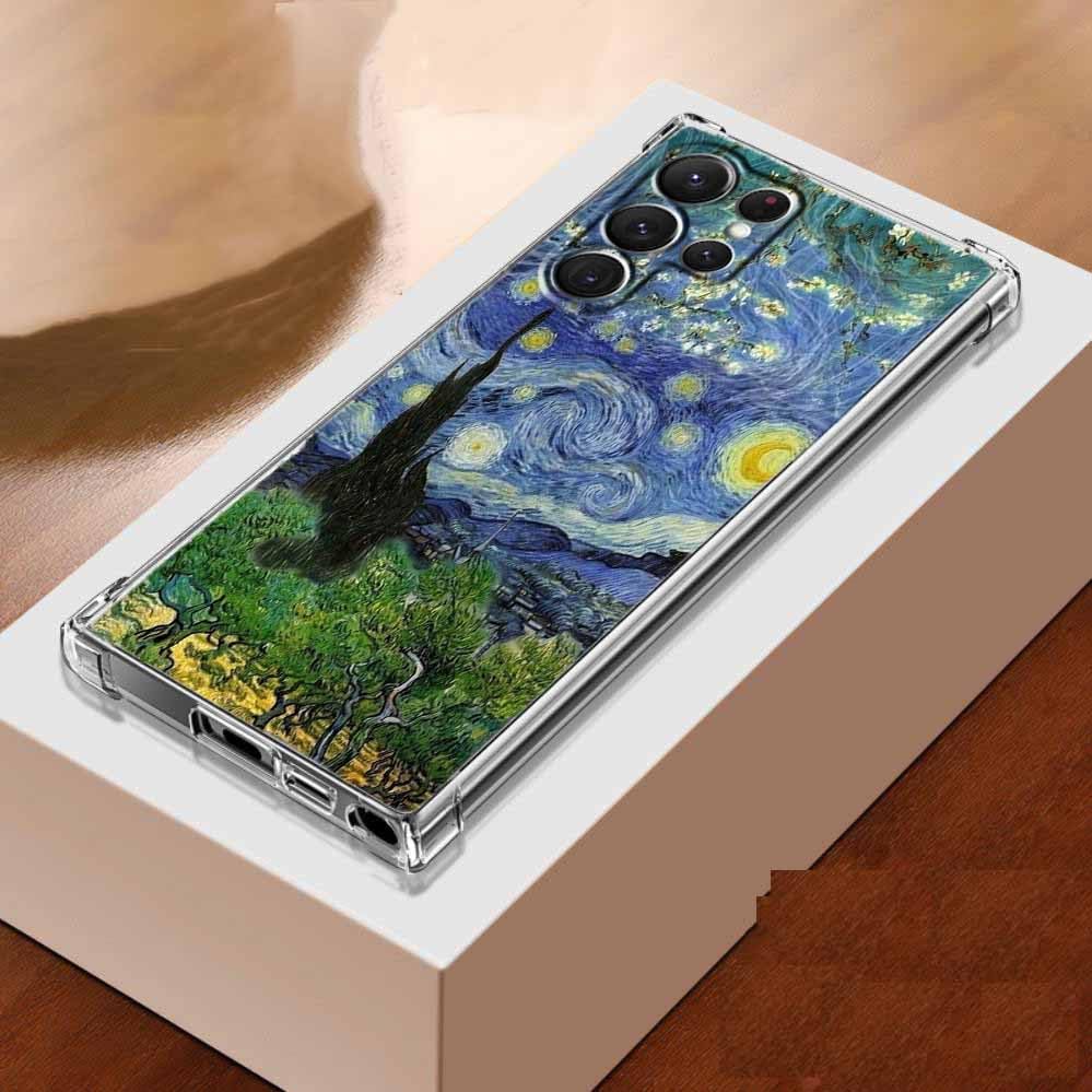 Van Gogh Kunst Handyhülle Für Google Pixel 8a – Transparent, Stoßfest, TPU, Mit 4K-Druck