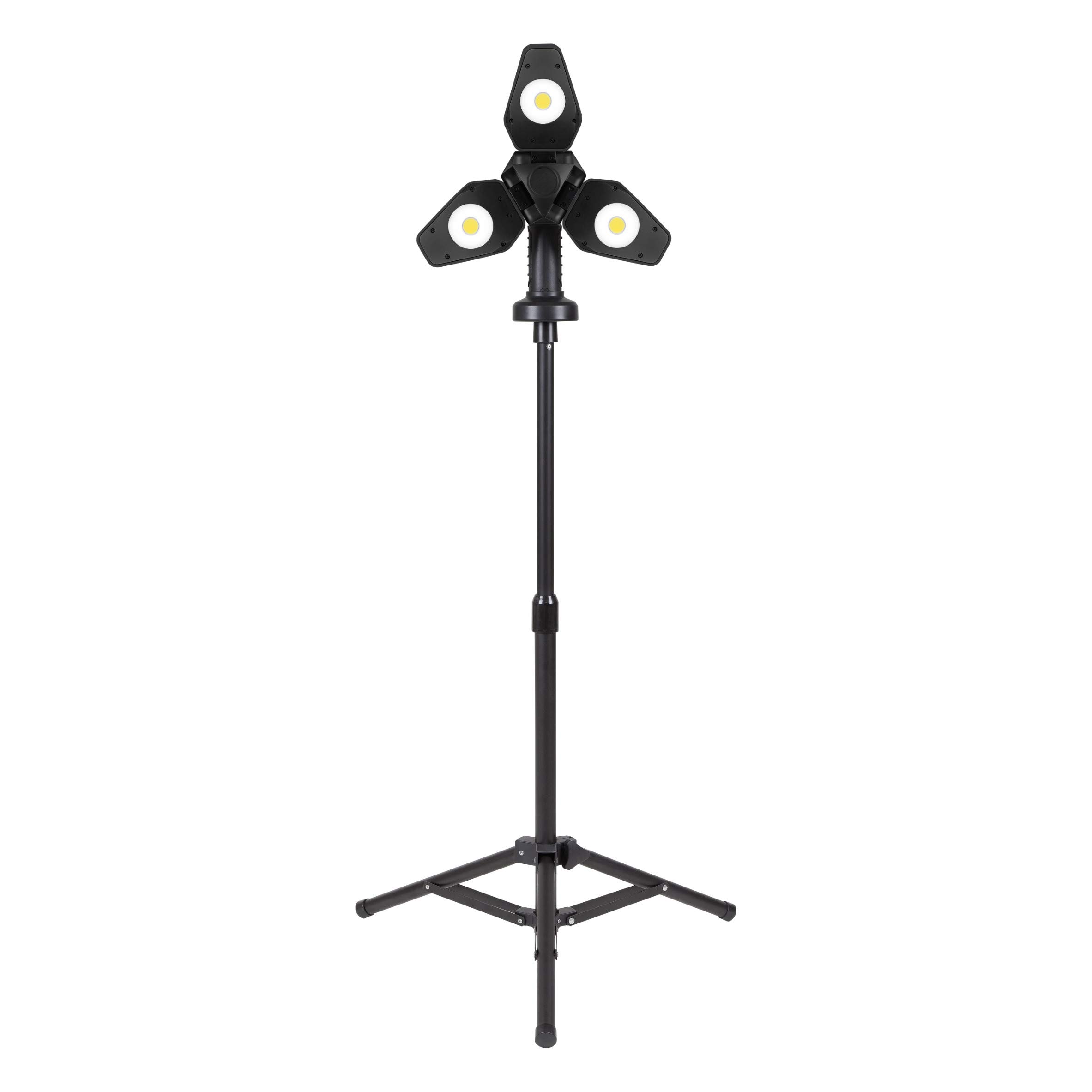 Osram LEDIL Heli 1000 LEDinspect Flooder Helicopter, Verstellbarer LED Strahler mit Stativ und Akku