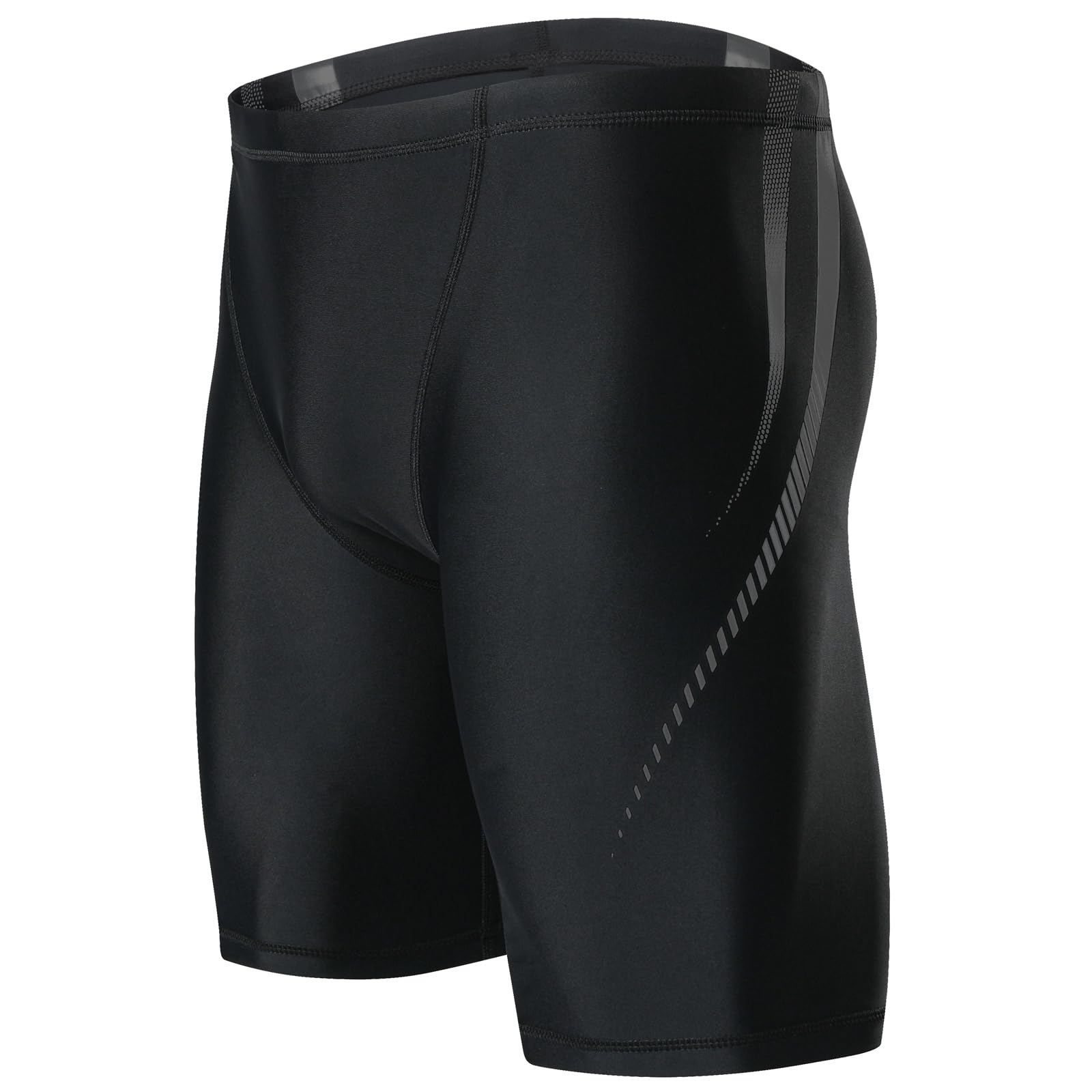 KGKE Mens-Swim-Jammers Athletic-Swimwear Quick-Dry-Shorts Durable-Team-Swimsuits - Drawstring Competition Swimming UPF50+