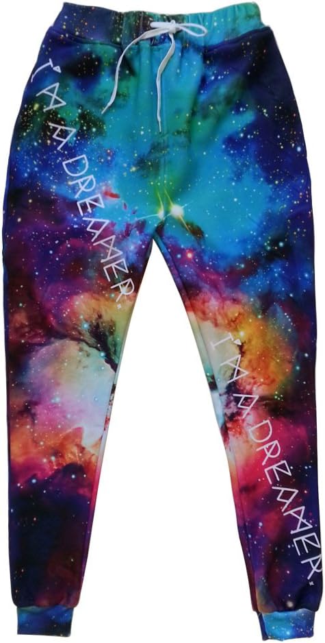 Unisex Emoji Joggers Sweatpants Trousers Galaxy Sportswear Gym Sport