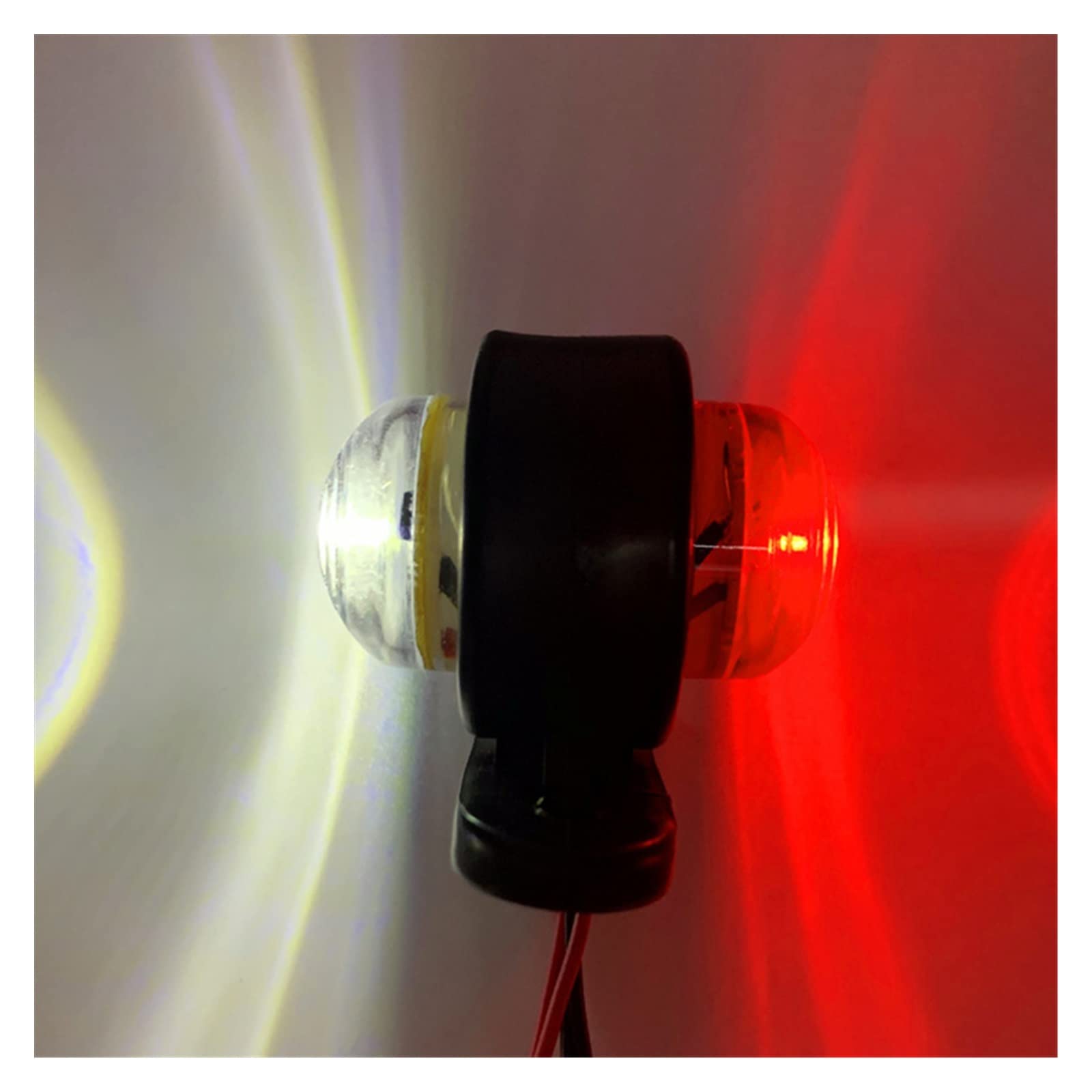 Lámparas incandescentes 4 Uds Luz Indicadora Lateral Externa 12V 24V Camión De Remolque - Advertencia De Señal De Giro De Seguridad Universal