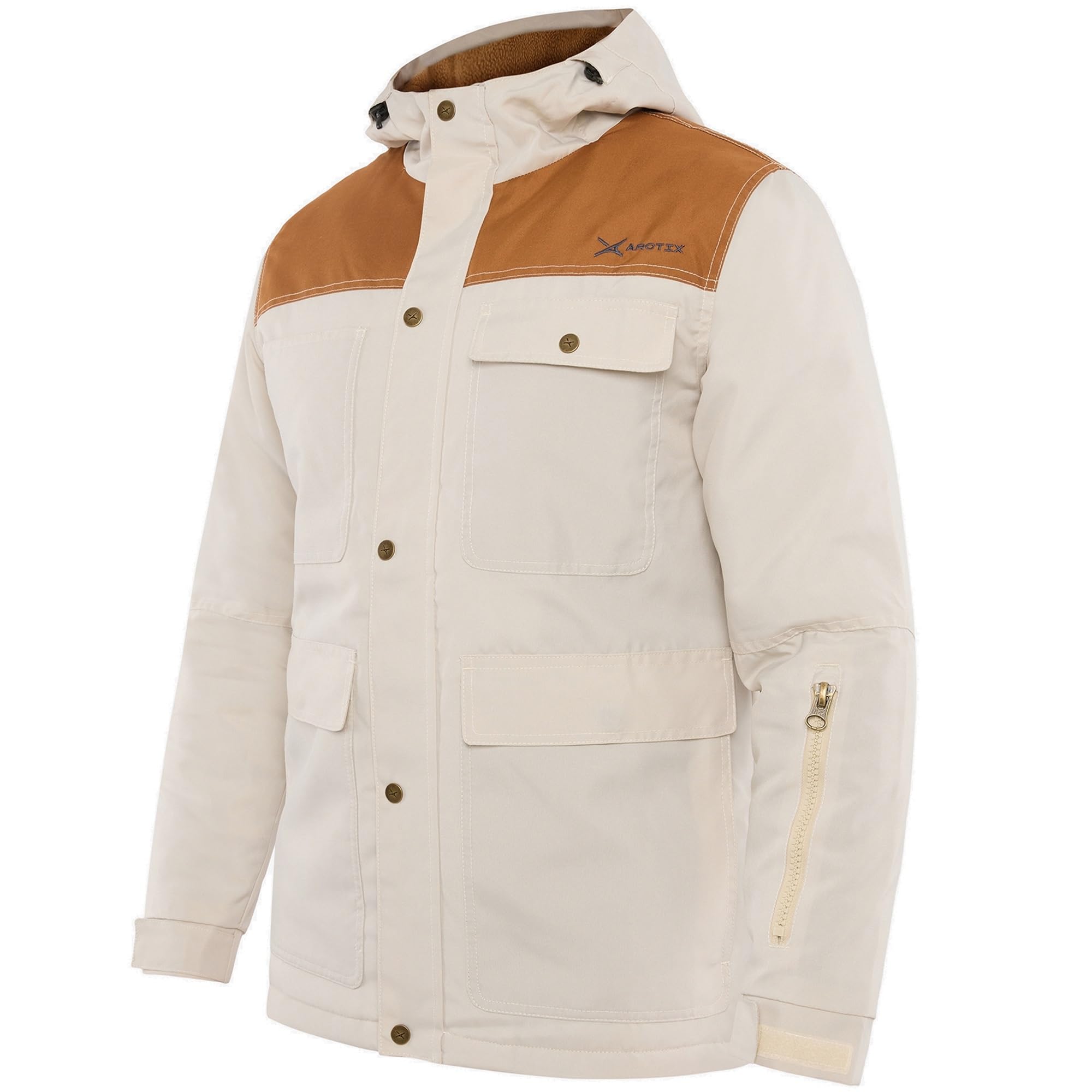 Arctix Fleece Lined Insulated Reinforced Performance Cold Weather Outdoor Jacket Giacca da Esterno in Pile Isolante Rinforzata per Il Freddo Uomo