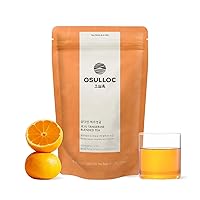 Vista 3 de OSULLOC Té de camelia (aroma dulce de frutas tropicales) Té de frutas dulces 20 bolsas de té piramidales, 1.76 onzas