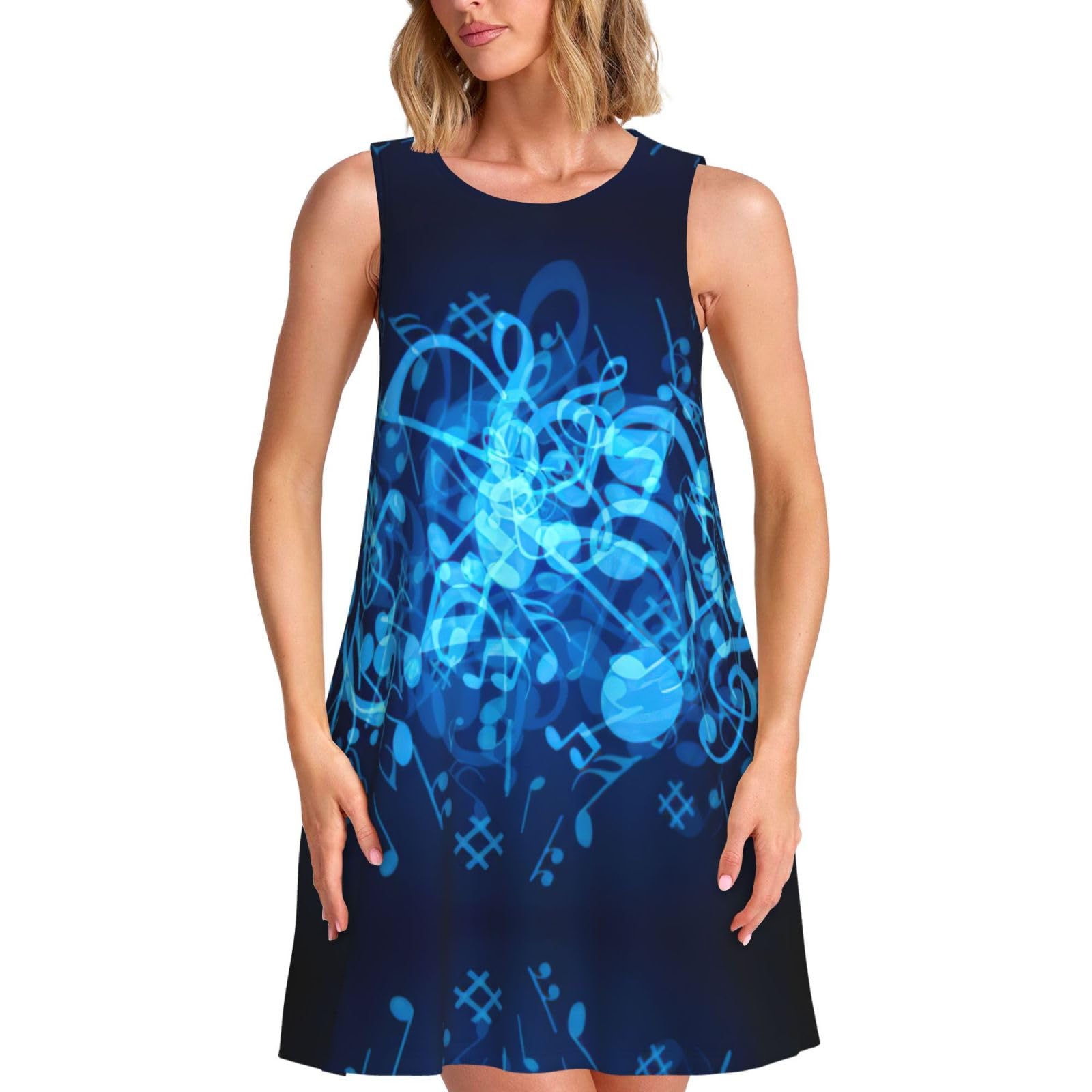 Robe d'été ample contre la chaleur avec poches pratiques - 8