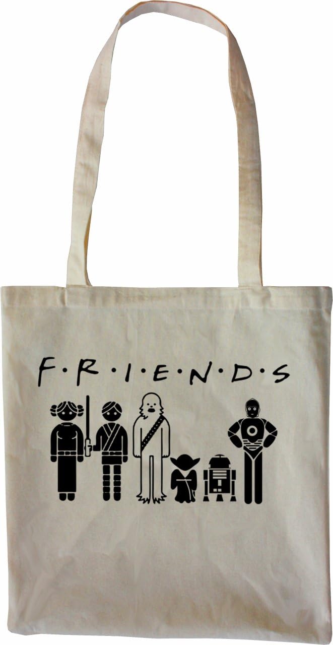 Mister Merchandise Tote Bag Friends Shopper Shopping, Color: Natur