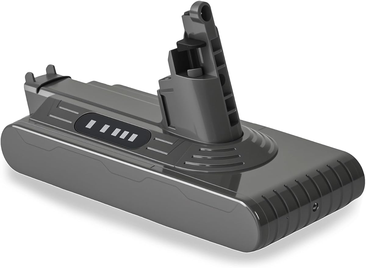 Upgraded 7000mAh Cyclone V10 SV12 Battery Compatible for Dyson V10 Animal/Absolute/Fluffy/Allergy Cordless Vacuum Cleaner Replace for SV12 7 Cell 242151 Li-ion Battery Replacement