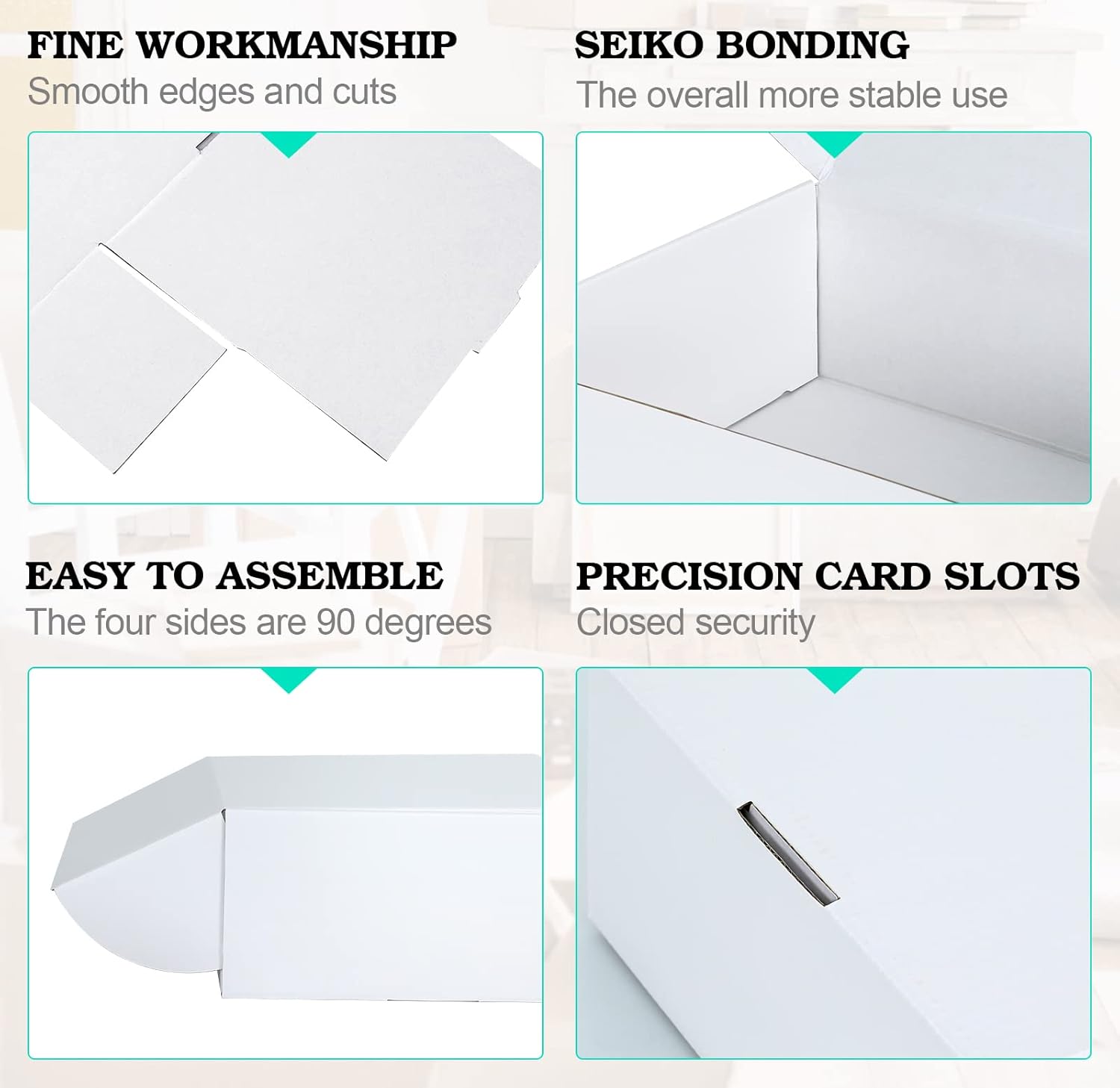 Buy Shipping Boxes 12x9x4, HERKKA 20 PACK White Corrugated Cardboard