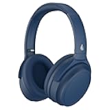 WH700NB Wireless Active Noise Cancellation Over-Ear Headphones, Bluetooth 5.3 Foldable Lightweight Headset, Dual Device Connection, 68-Hour Battery Life, for Travel, Home Office - Navy Blue