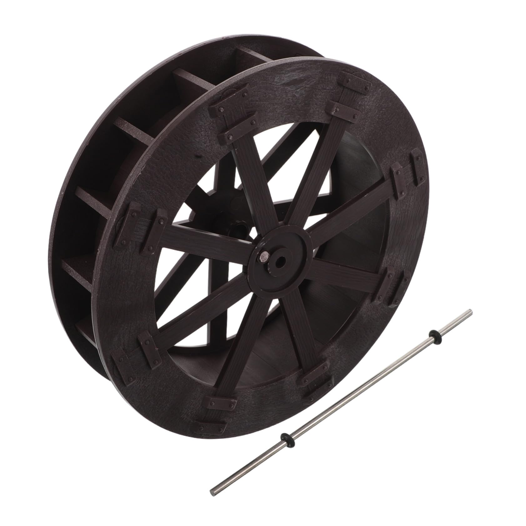 Roue fontaine de table pour animer un micro-paysage ou aquarium