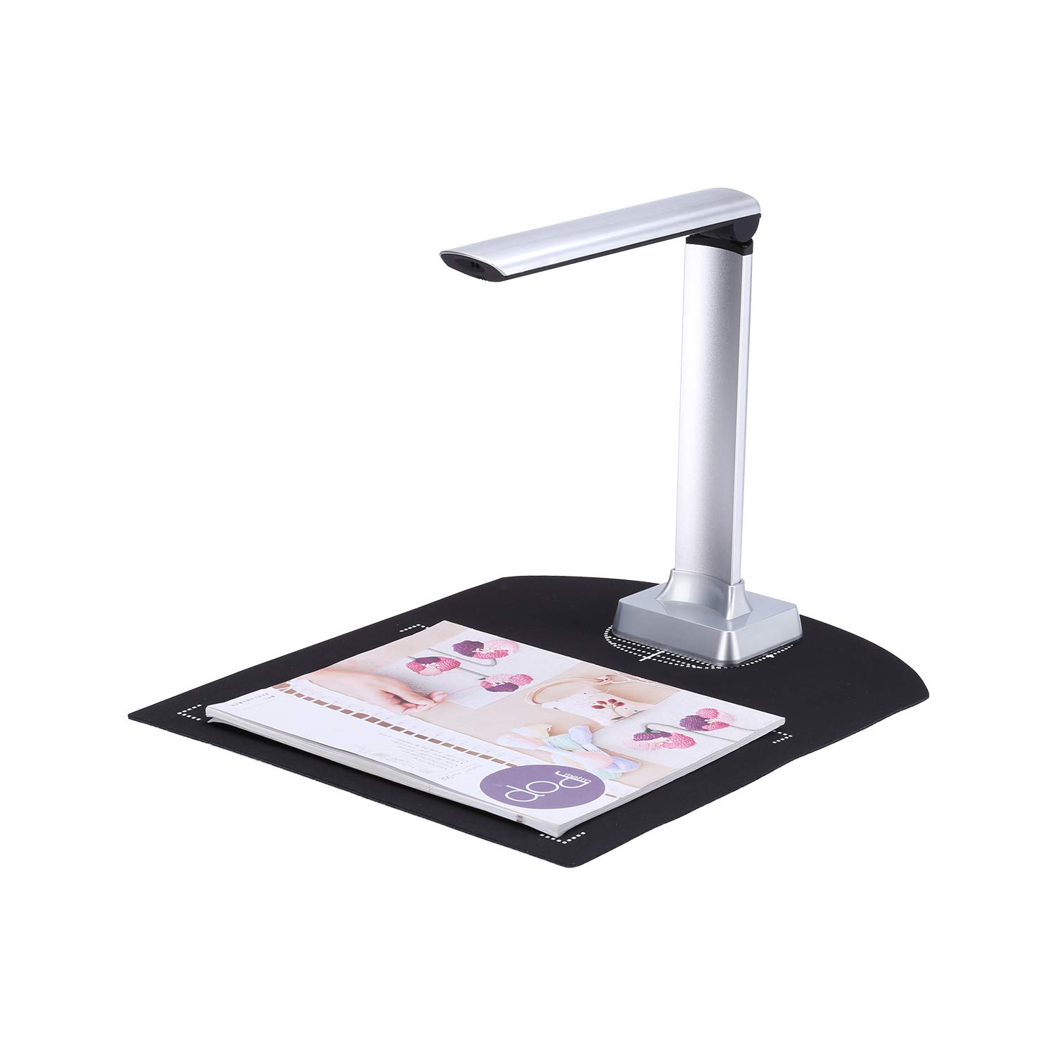 Scanner de Documents, Haute résolution 10 MP, Portable, Format A4, pour PC, Connexion USB, Conception Pliable, lumière LED, Filigrane, Exportation PDF, numérisation de