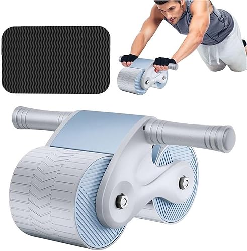 Miniatura 5 de Abdominales Dieta Músculos Abdominales Fitness Rueda Ab Slide Entrenamiento Rebote Automático Rueda Abdominal Rueda Para