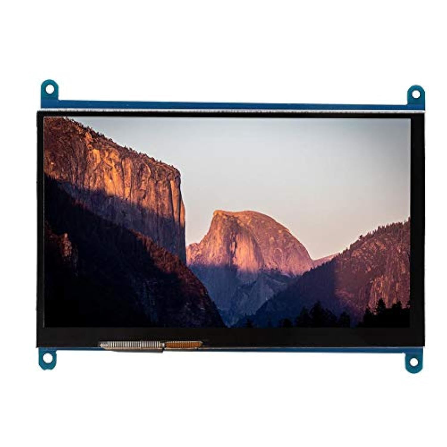 ASHATA 7 Pulgadas HDMI Pantalla LCD,1024x600 Ultra HD Pantalla Táctil Capacitiva para/Raspberry Pi1, para Monitor de Computadora