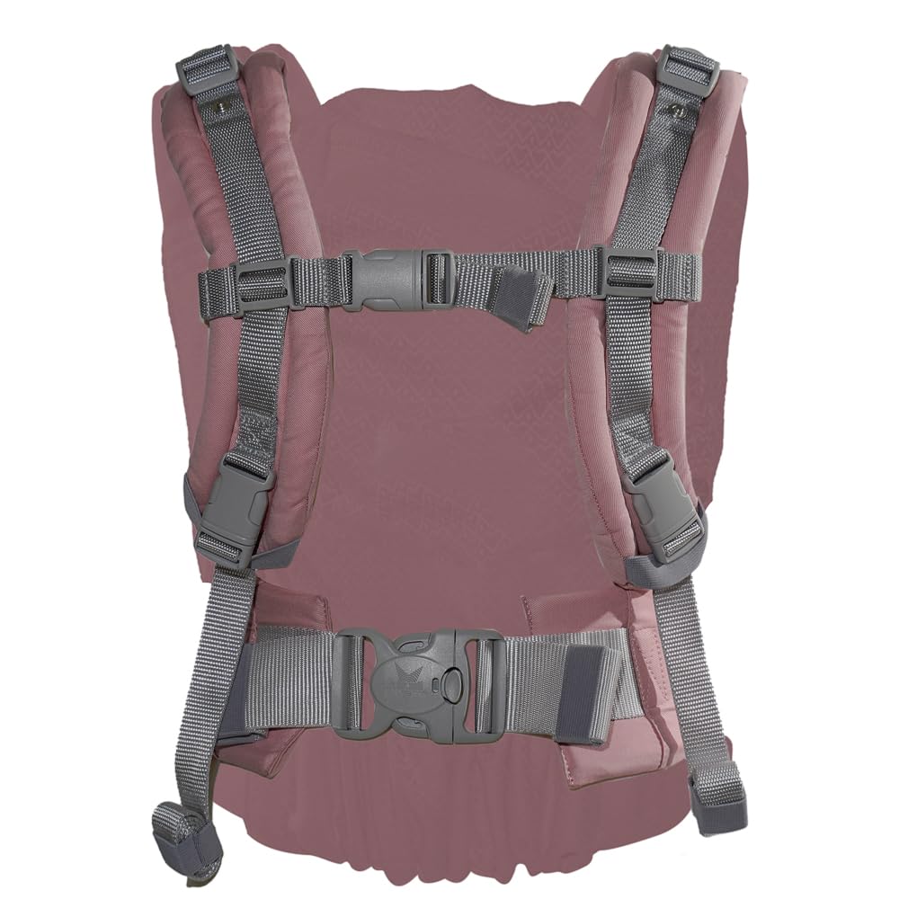 KOKADI Portabebés Flip Heart2Heart Rosé desde el nacimiento ✓ Ergonómico ✓ Crecimiento ✓ Parte delantera y trasera ✓ Verano e invierno ✓ Certificado ✓ Tela de transporte ✓ Bolsa gratis (tamaño bebé)
