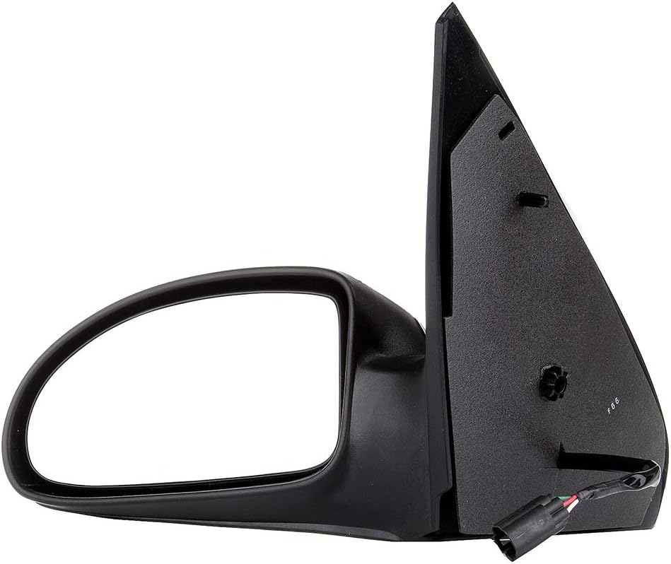 FINDAUTO Driver Side Mirror Non-Folding Non-Heated Side View Mirror Fit for 2000-2007 for for ford Focus Outside Door Mirror Replacement Black ABS Side Mirror Rm21351-121R-Aut Fo1321108 128-704-Aut