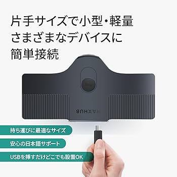 Amazon.co.jp: MAXHUB 180度広角WEBカメラⅡ webカメラ 180度 4K