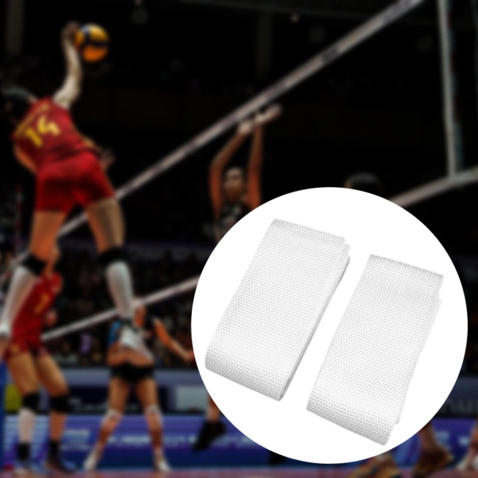 Baoblaze 2 Pezzi Tasca per Antenna da pallavolo, equipaggiamento per Arbitro di pallavolo, Copertura per antenne di Supporto per Allenamento Portatile per