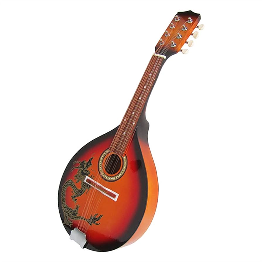 Amazon.co.jp: テナーマンドリン 丸穴マンドリン 8弦マンドリン