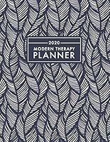 Modern Therapy 2020 Planner: Therapist Planner/Therapist Appointment Book/Ref Tool for Billing, Diagnosis & Meds: 12-month mental health business ... Psychotropic medication list, CEU Tracker. 1701675307 Book Cover