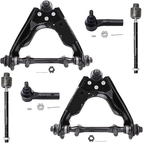 Miniatura 162 de Detroit Axle - Kit de brazos de control AWD para cargador Chrysler 300 Dodge Challenger Magnum, 2 brazos de control superiores delanteros con rótula