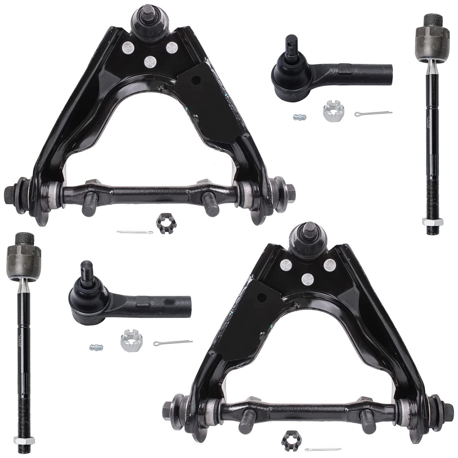 Detroit Axle - 4WD Front End Control Arms Kit for 00-04 Dodge Dakota, 00-03
