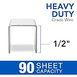 Swingline Staples, Heavy Duty for Desktop Staplers, 1/2" Length, 100/Strip, 5000/Box (79392) – view 3