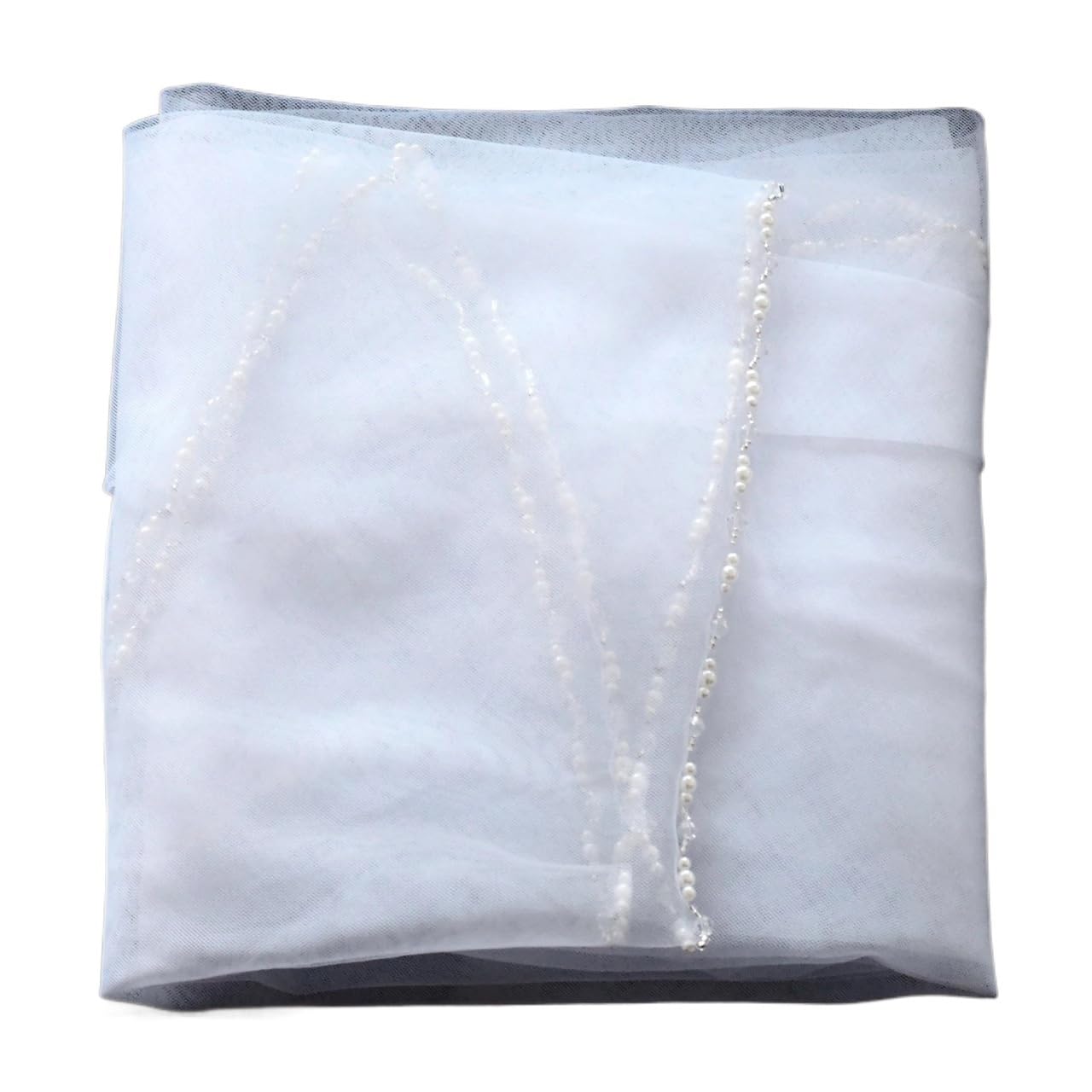 Abito Da Sposa Veli da sposa di cristallo perline 1 livello lunghezza punta delle dita velo matrimonio con bordo trim accessorio capelli tulle morbido pettine velo da sposa