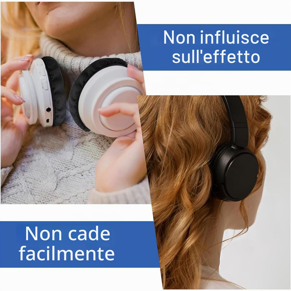 6 Pcs Copri Cuffie Universali, Cuscinetti Cuffie, Copri Orecchie per Cuffie in Tessuto Flessibile, Copri Cuffie Elastici Lavabili, Protezione dal Sudore per Palestra, Gioco, Copri Cuffie Non Monouso 6 Pcs Copri Cuffie Universali, Cuscinetti Cuffie, Copri Orecchie per Cuffie in Tessuto Flessibile, Copri Cuffie Elastici Lavabili, Protezione dal Sudore per Palestra, Gioco, Copri Cuffie Non Monouso