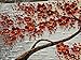 YaSheng Art - hand-painted Oil Painting On Canvas Texture Palette Knife Red Flowers Paintings Modern Home Decor Wall Art Painting Colorful 3D Flowers Tree Paintings Ready to hang 24x48inch