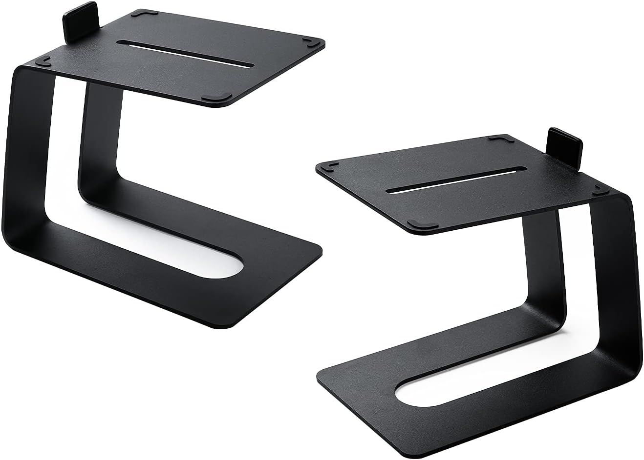 K&M Konig & Meyer 2677400056 Table Monitor/Speaker Stand Solid Stable U Wide