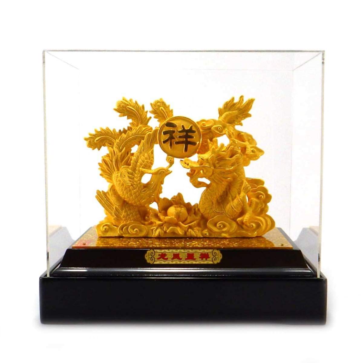 銅器 銅碗 龍鳳碗 リビング 玄関 書架 装飾品 工芸品 置物 正晴堂 彫金花器『吉祥夫婦鶴』 - 国内外の優れた伝統工芸品