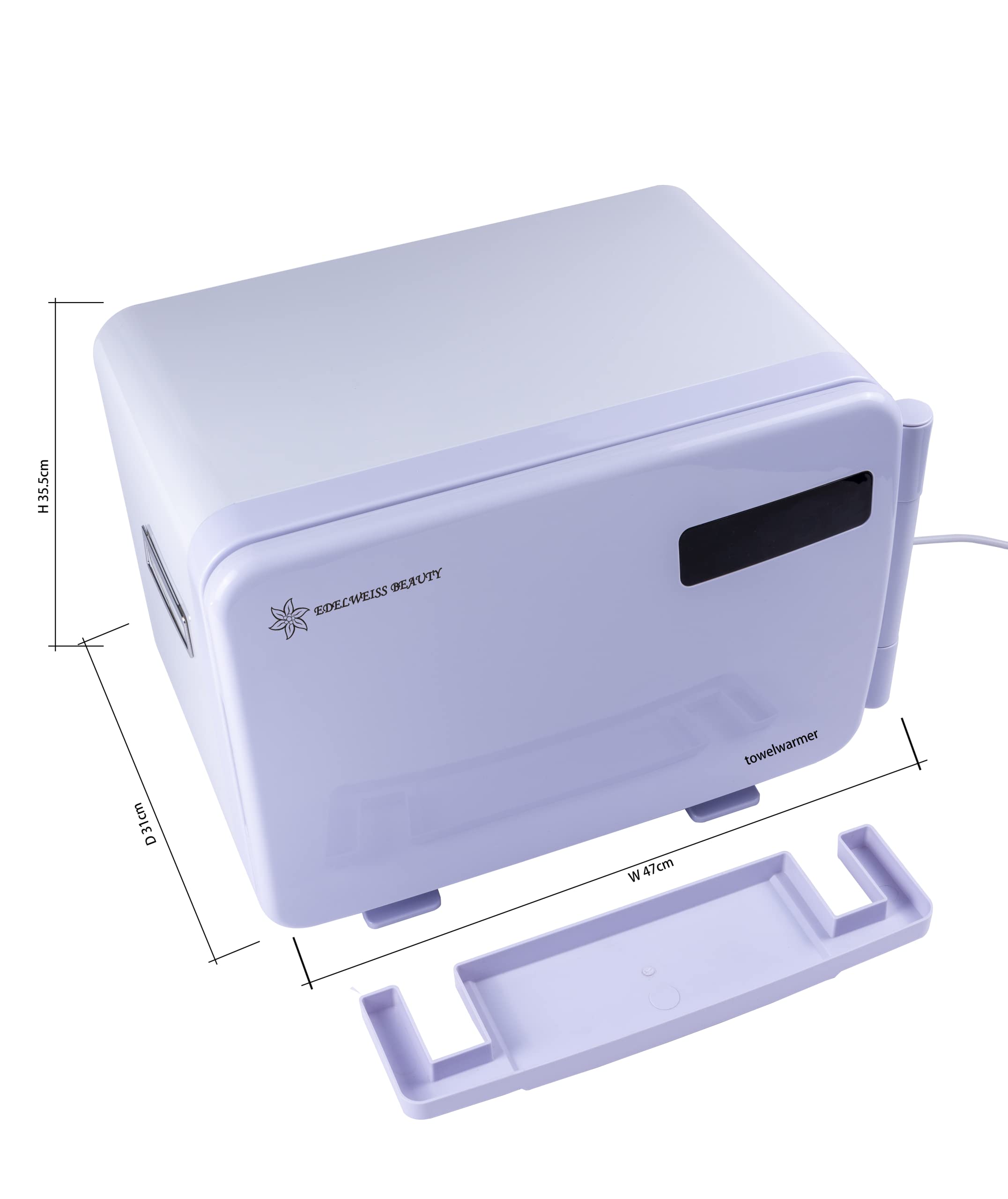 Calentador de Toallas Profesional 18L Digital – Desinfección con UV y Ozono para Salón y SPA