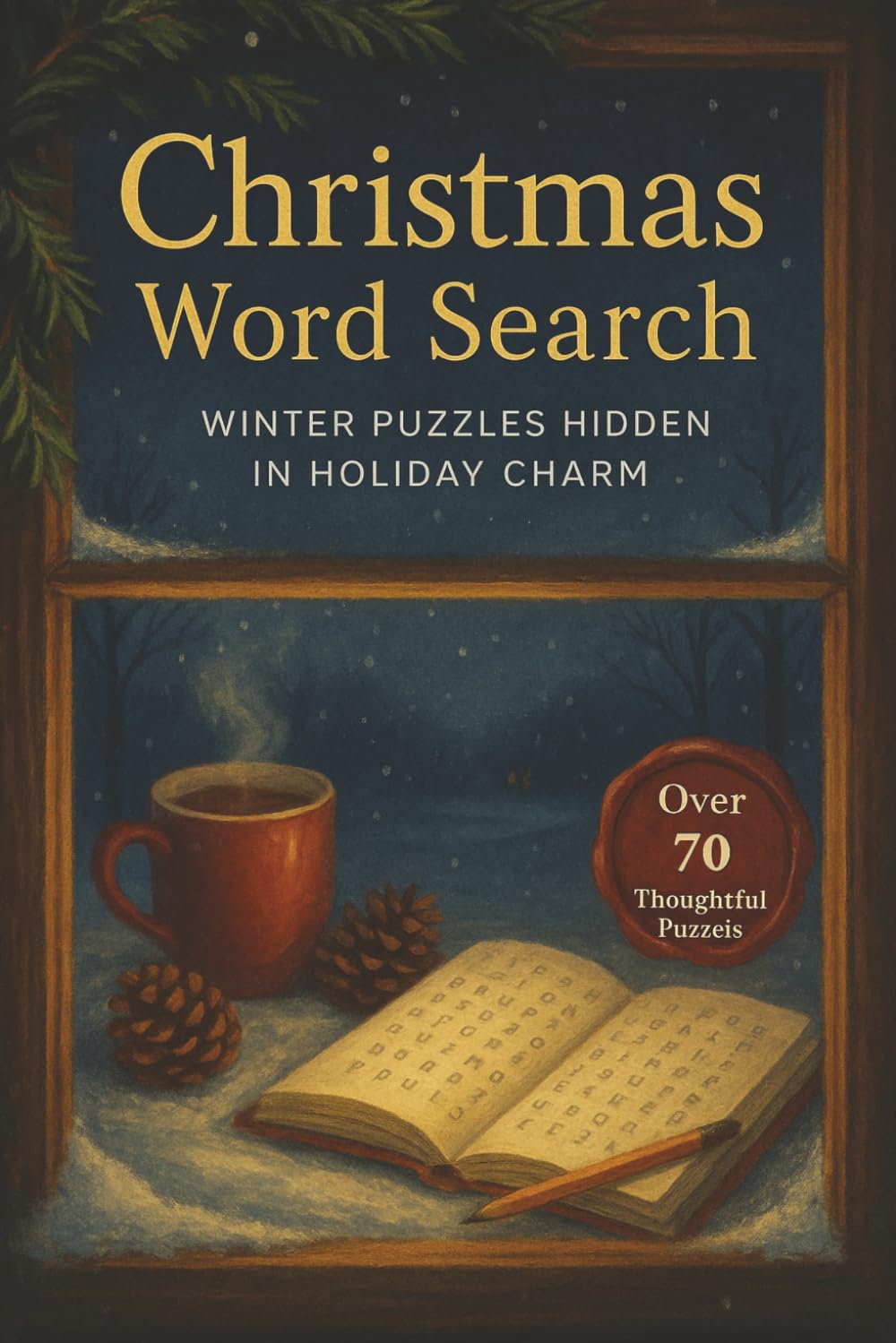 Christmas Word Search: A Puzzle Book about Santa, Gifts, Traditions and More