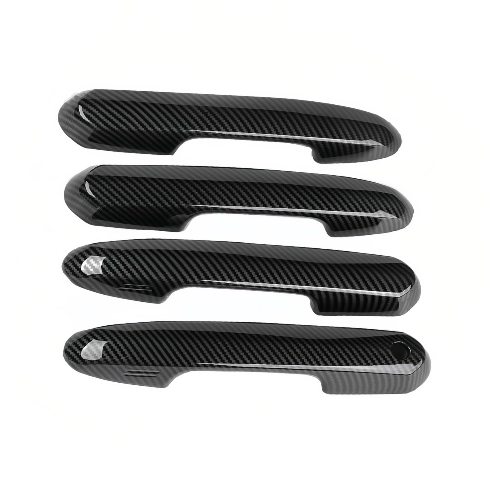 WOLIIEXZ Exterior Door Handle Cap Compatible with Toyota WILANDER Wilander 2020 2021 2022 2023 2024 ABS Black Accessories Car Exterior Door Handle Housing(Tx)