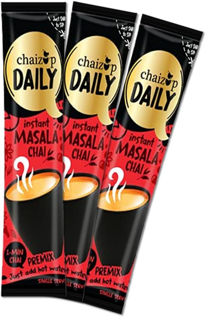 Daily 1 Min Instant Masala Tea Premix - 30 Sachets | Masala Flavours | 30 Servings | 420g