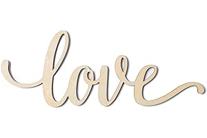 Warm and Inviting Love Wooden Sign for Home Decor