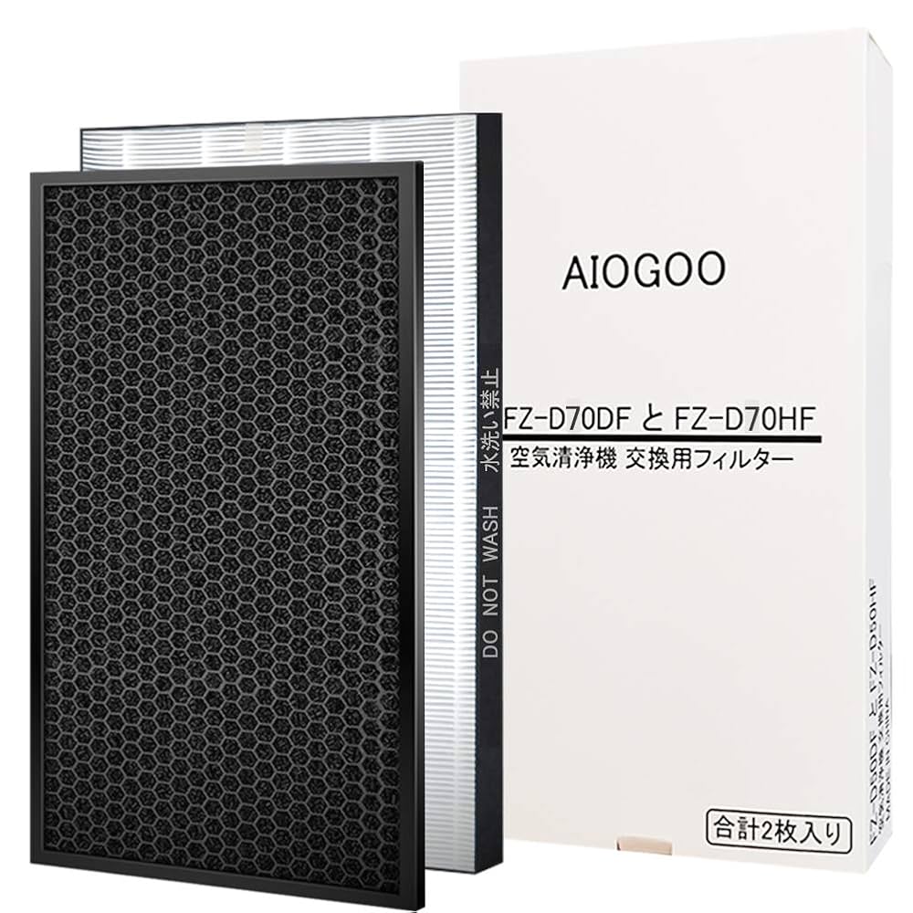 Amazon.co.jp: 空気清浄機用交換フィルター 脱臭フィルター FZ