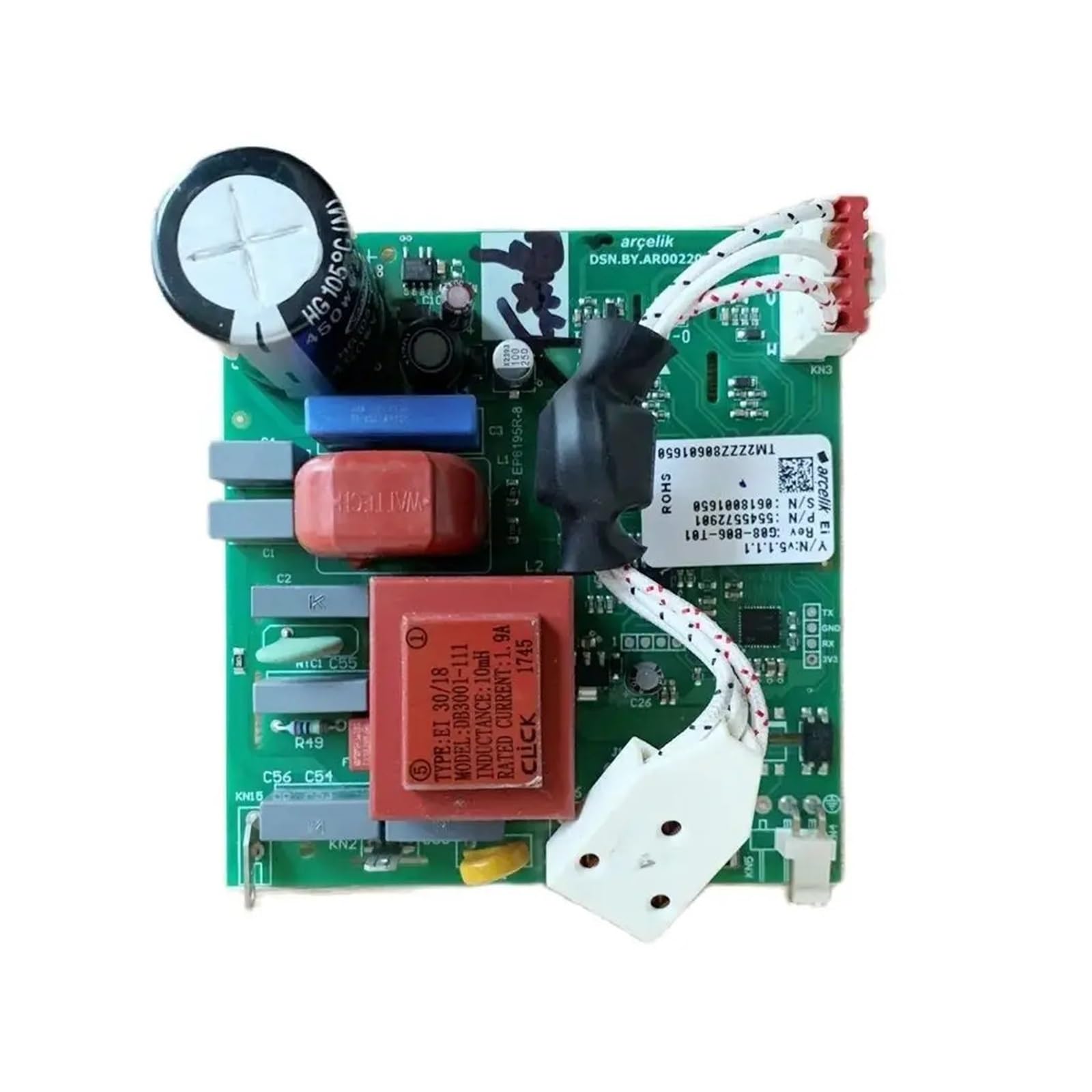 Refrigerator Motherboard Inverter Control Card,Compatible For Beko，G08-B07