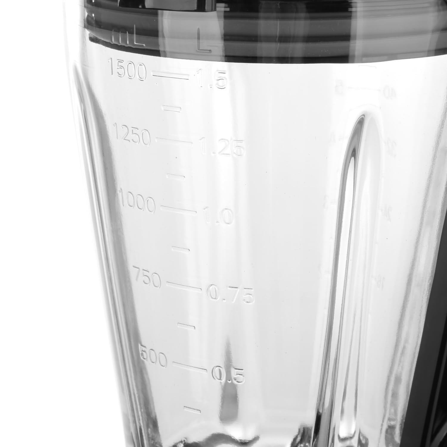 Frullatore 1000 W con brocca 1,5 L nero
