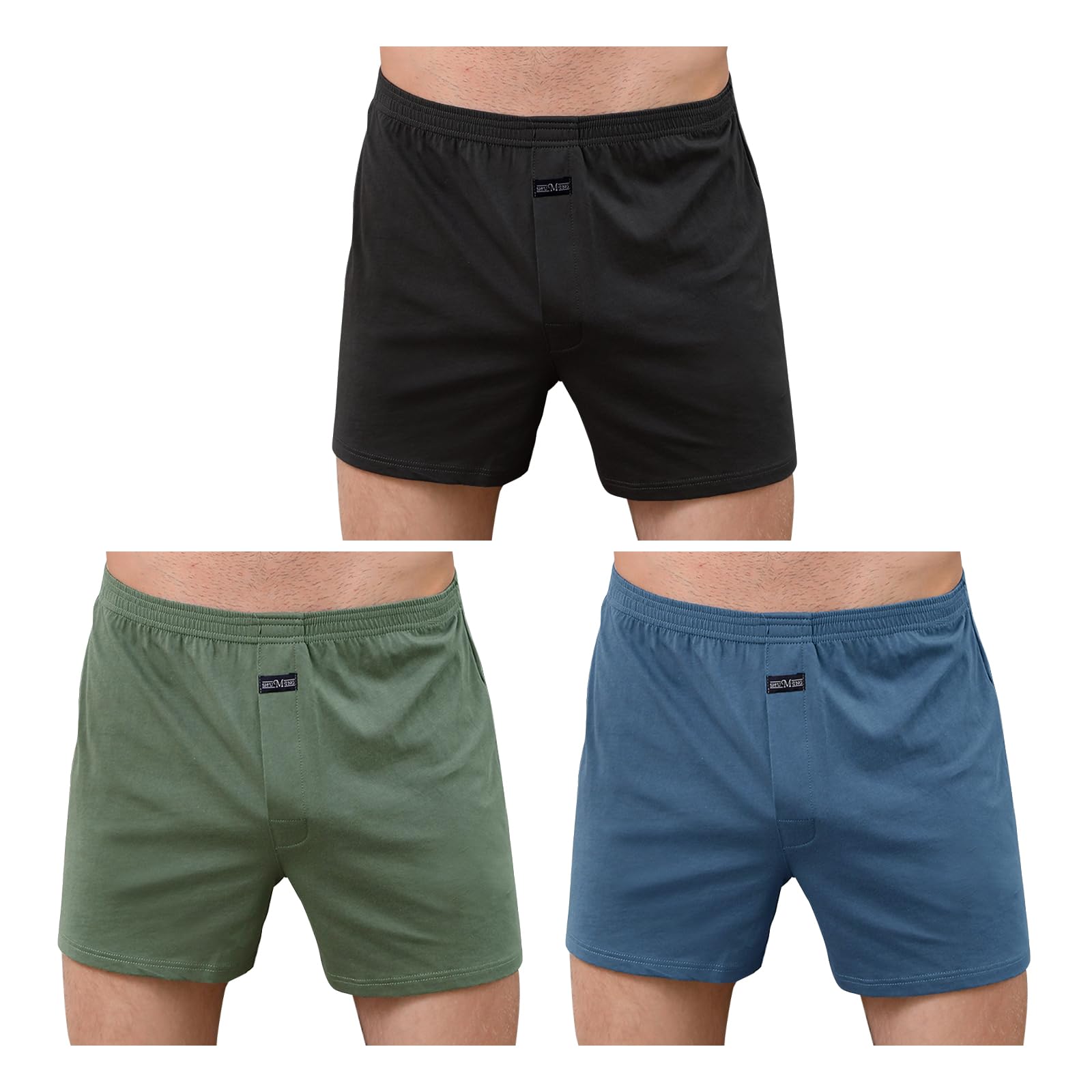 Amazon.co.jp: トランクス メンズ 下着 前開き 大きいサイズ パンツ 