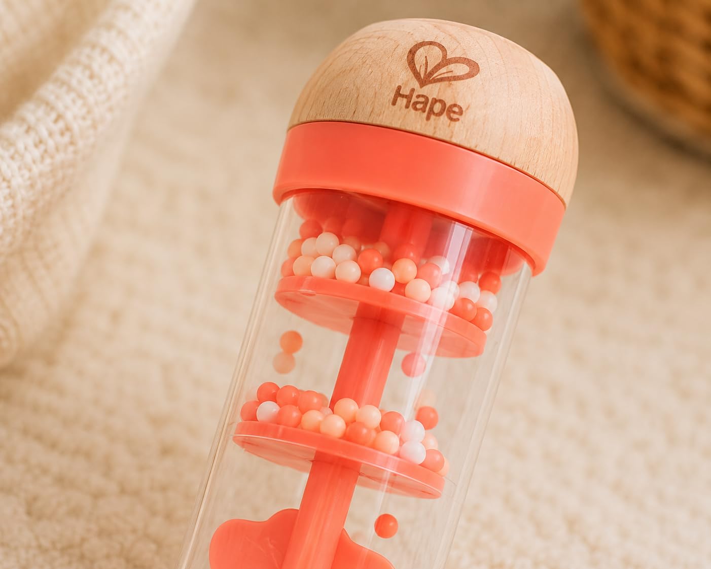 Hape Baton de Pluie Couleur Corail
